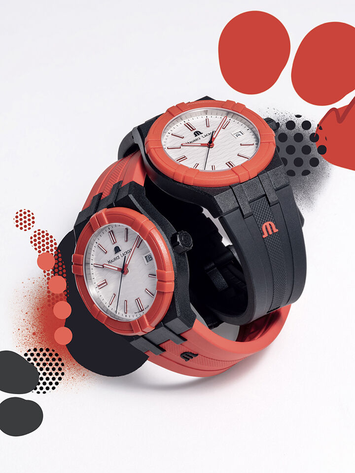 AIKON #tide Black, Red and White