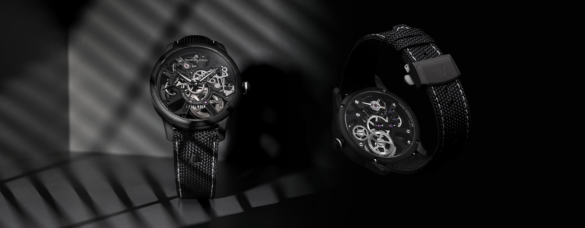 MASTERPIECE Skeleton Label Noir