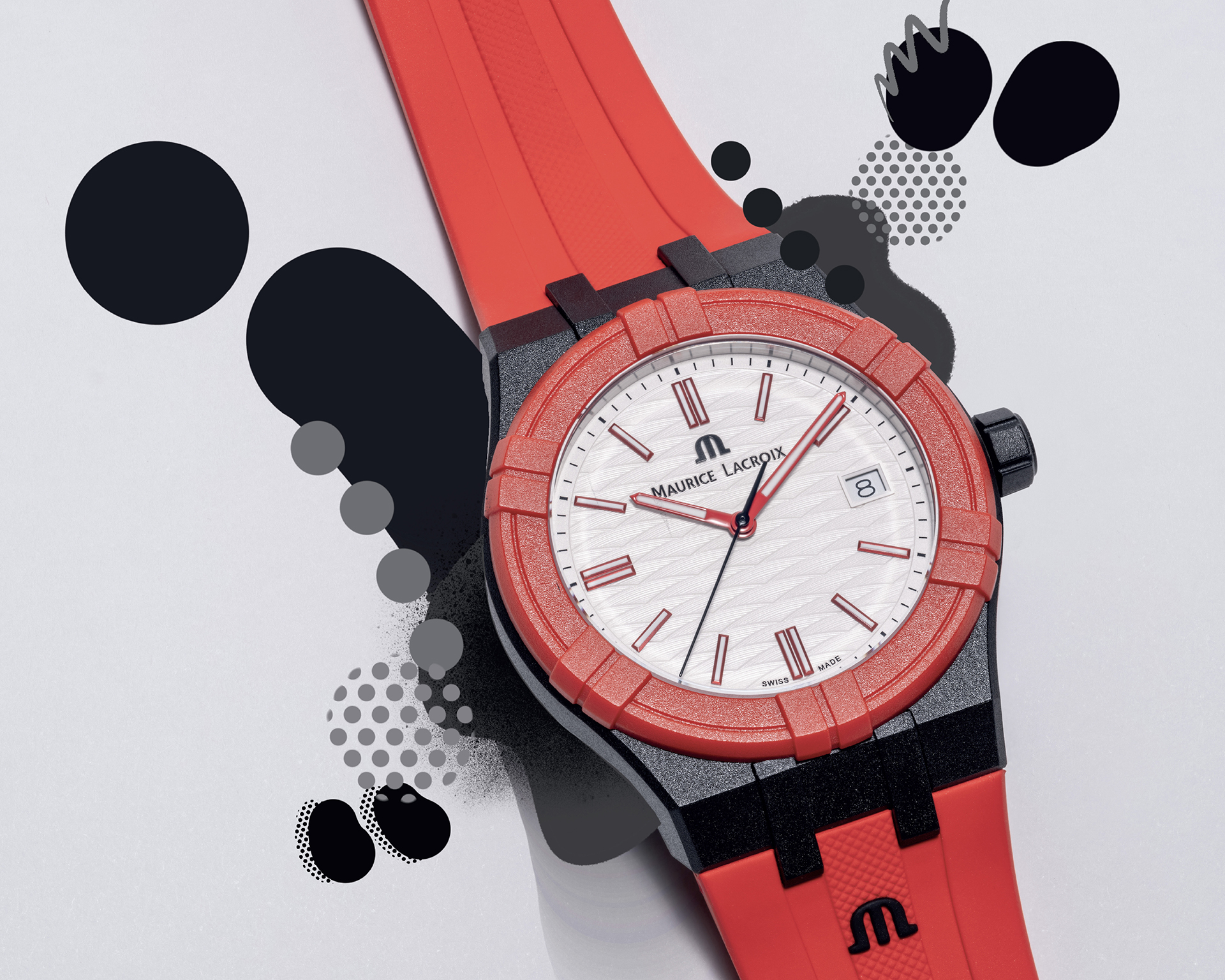 News - AIKON #tide Black, Red and White
