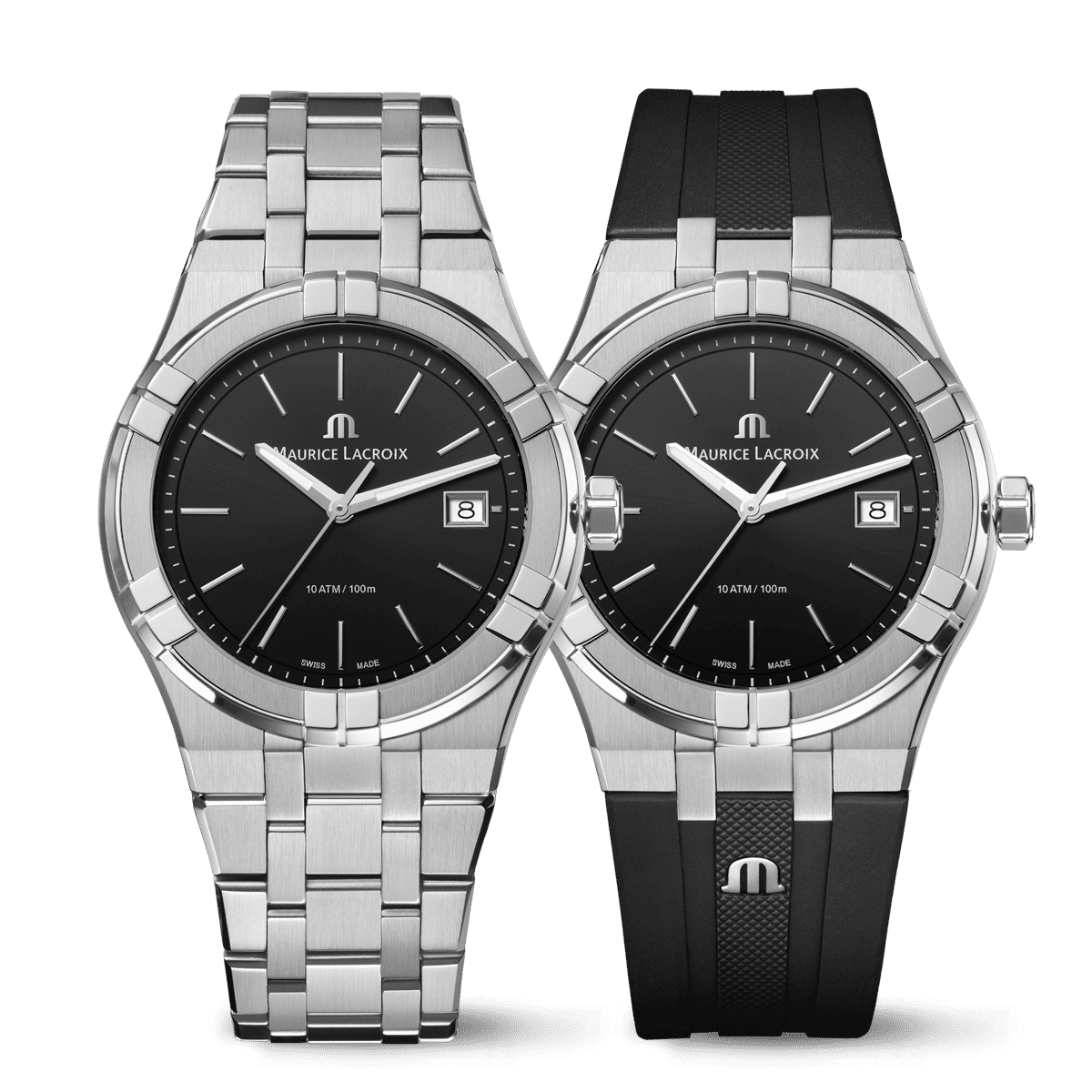 AIKON QUARTZ DATE 40MM
