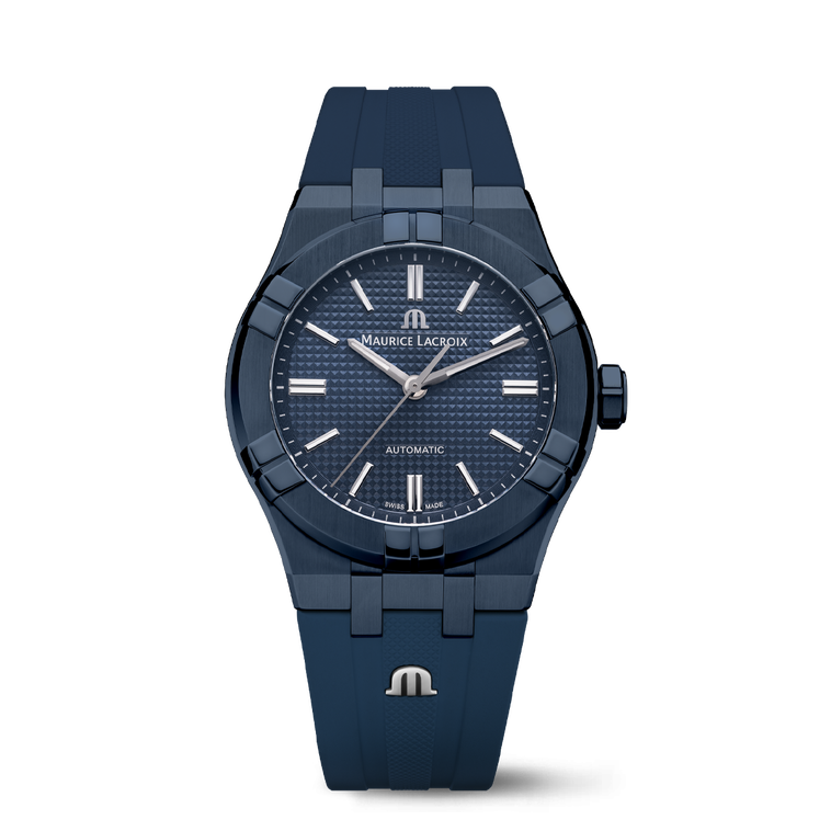 PVD bleu SFL22, bleu, 12 ind. RHO AIKON AUTOMATIC 39MM BLUE PVD LIMITED EDITION