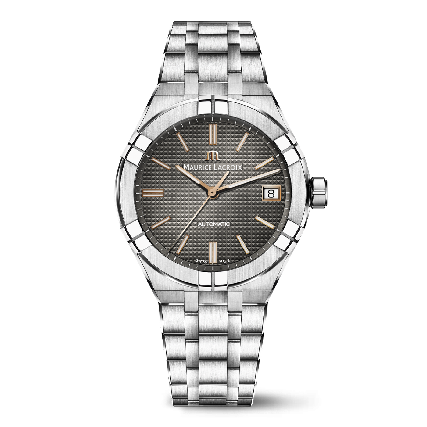 AIKON AUTOMATIC DATE 39MM AIKON collection E. Asia Maurice