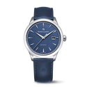 Steel, BLUE, index rhodied 1975 AUTOMATIC VAGUES DU JURA