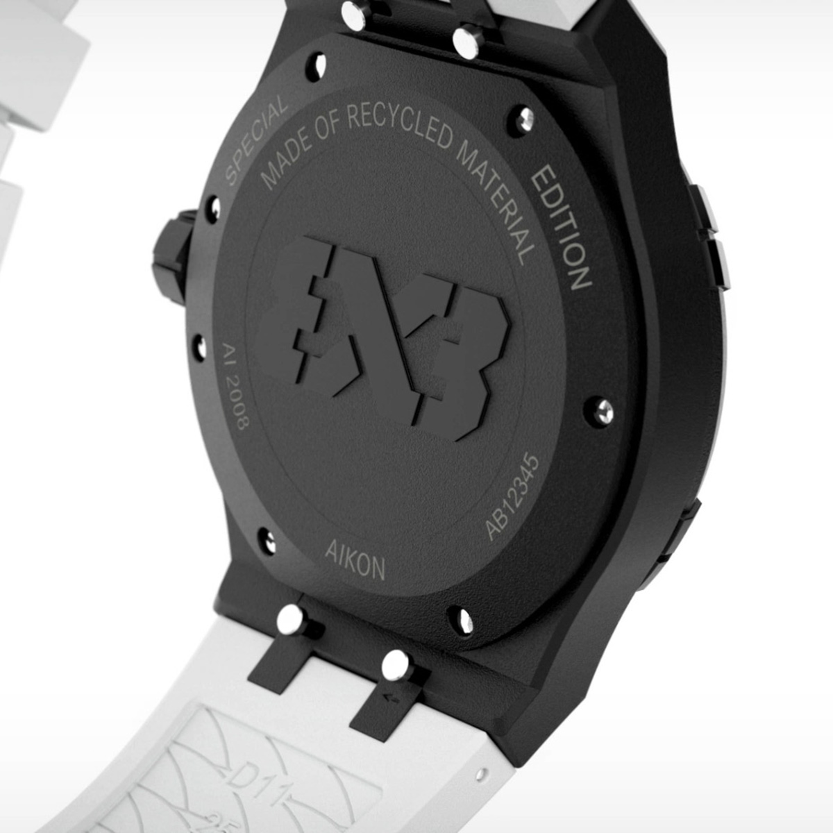 Tide schwarz,weiss,11 index schwarz,FIBA AIKON #TIDE 40MM FIBA 3X3