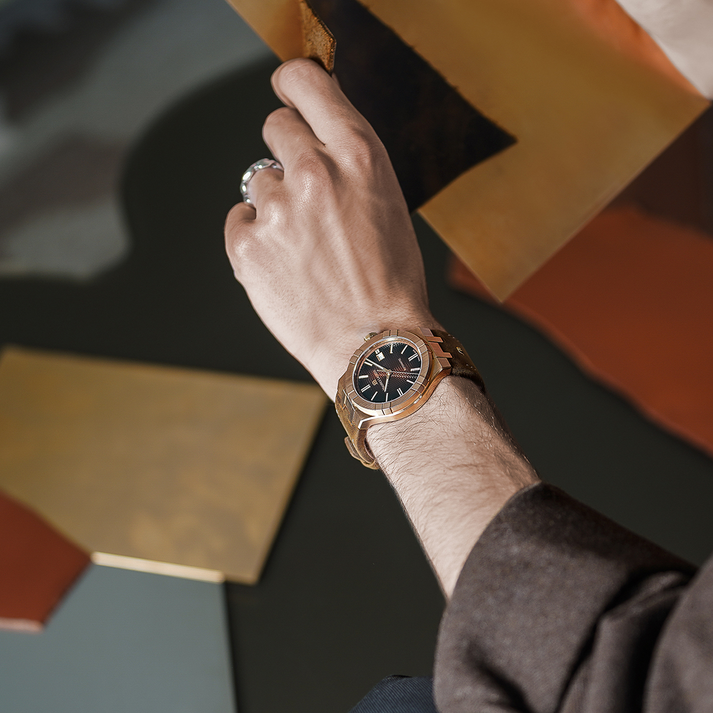 AIKON AUTOMATIC BRONZE AIKON collection USA Maurice Lacroix