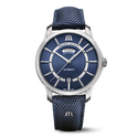 Steel, blue ,rhodied ind. PONTOS DAY DATE