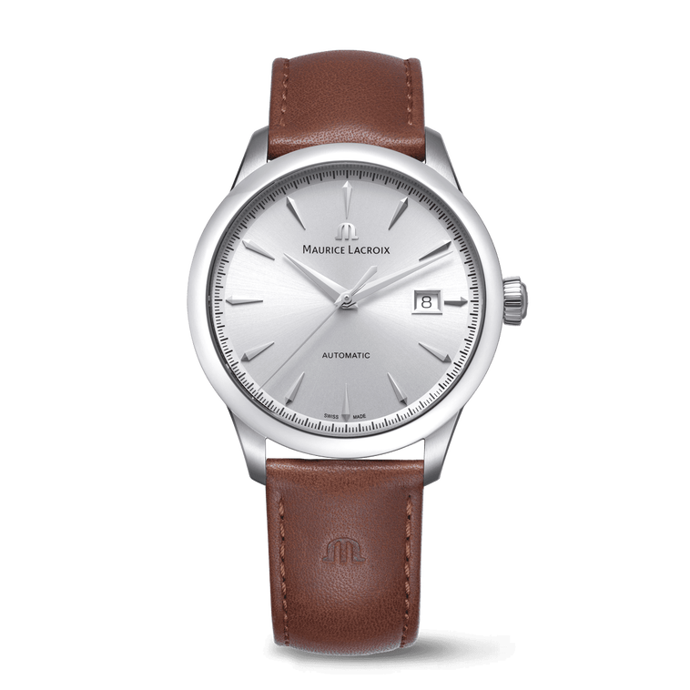 Steel, Silver, index rhodied 1975 AUTOMATIC 40MM