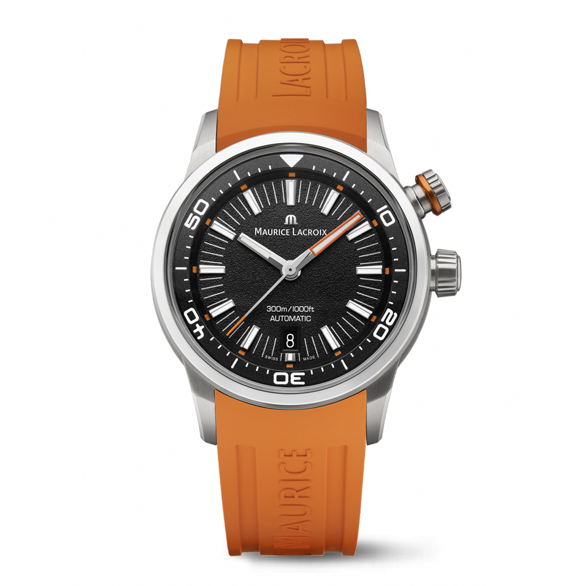 STEEL, RING 2H ORANGE, BLACK, RHOD. PONTOS S DIVER