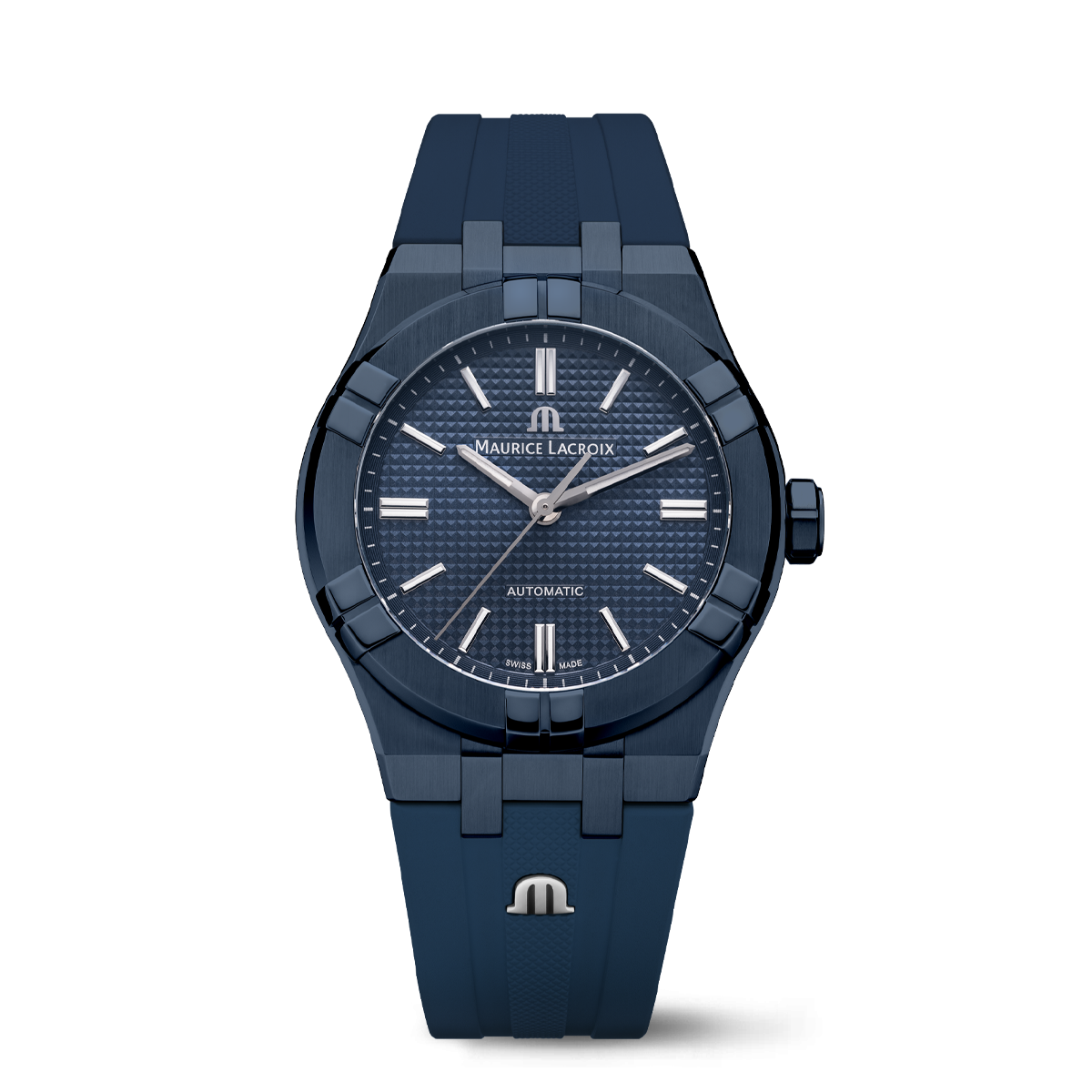 AIKON AUTOMATIC 39MM BLUE PVD LIMITED EDITION - AIKON collection