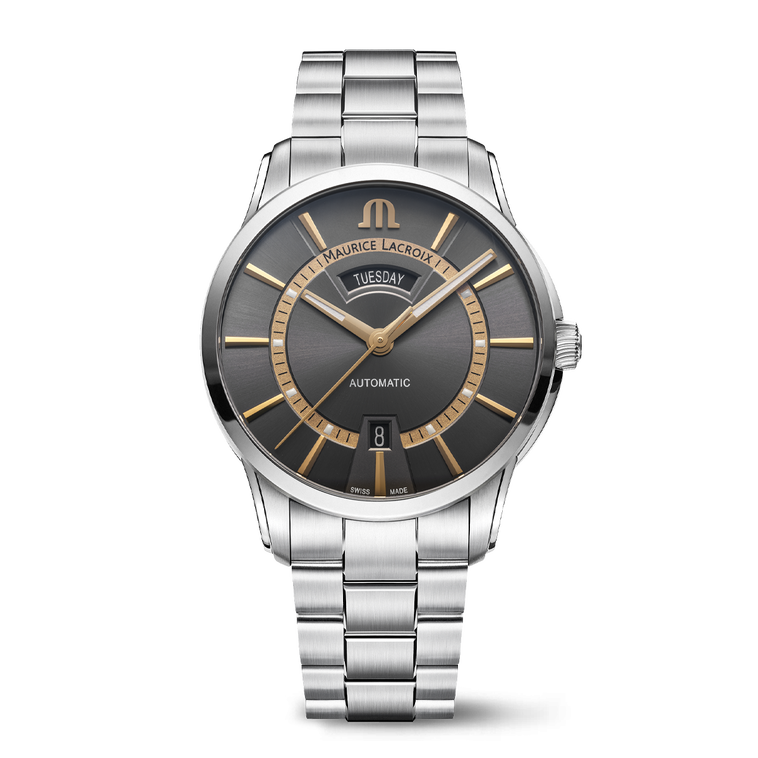 Maurice lacroix pontos day on sale date price