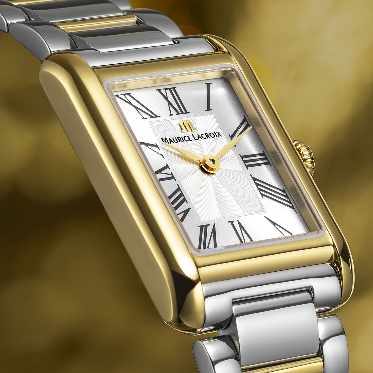 BICO SS/PVD2N,silver,12 ROM.NUMBER black FIABA SQUARE
