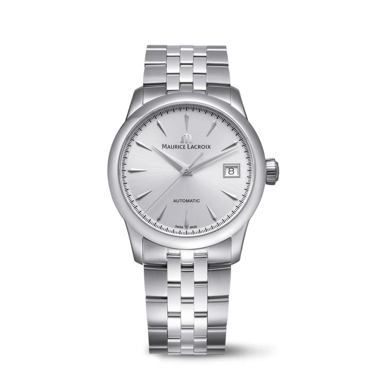 Stahl, Silber, Index rhodium 1975 AUTOMATIC 36MM