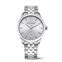 Steel, Silver, index rhodied 1975 QUARTZ 39MM