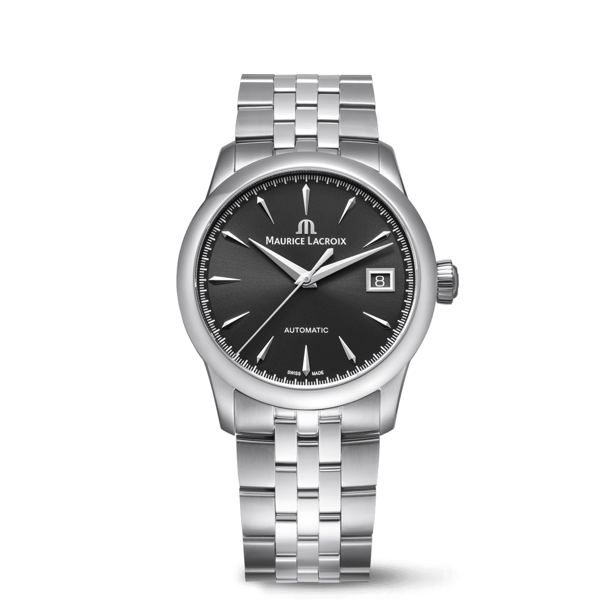 Steel, black, index rhodied 1975 AUTOMATIC 36MM