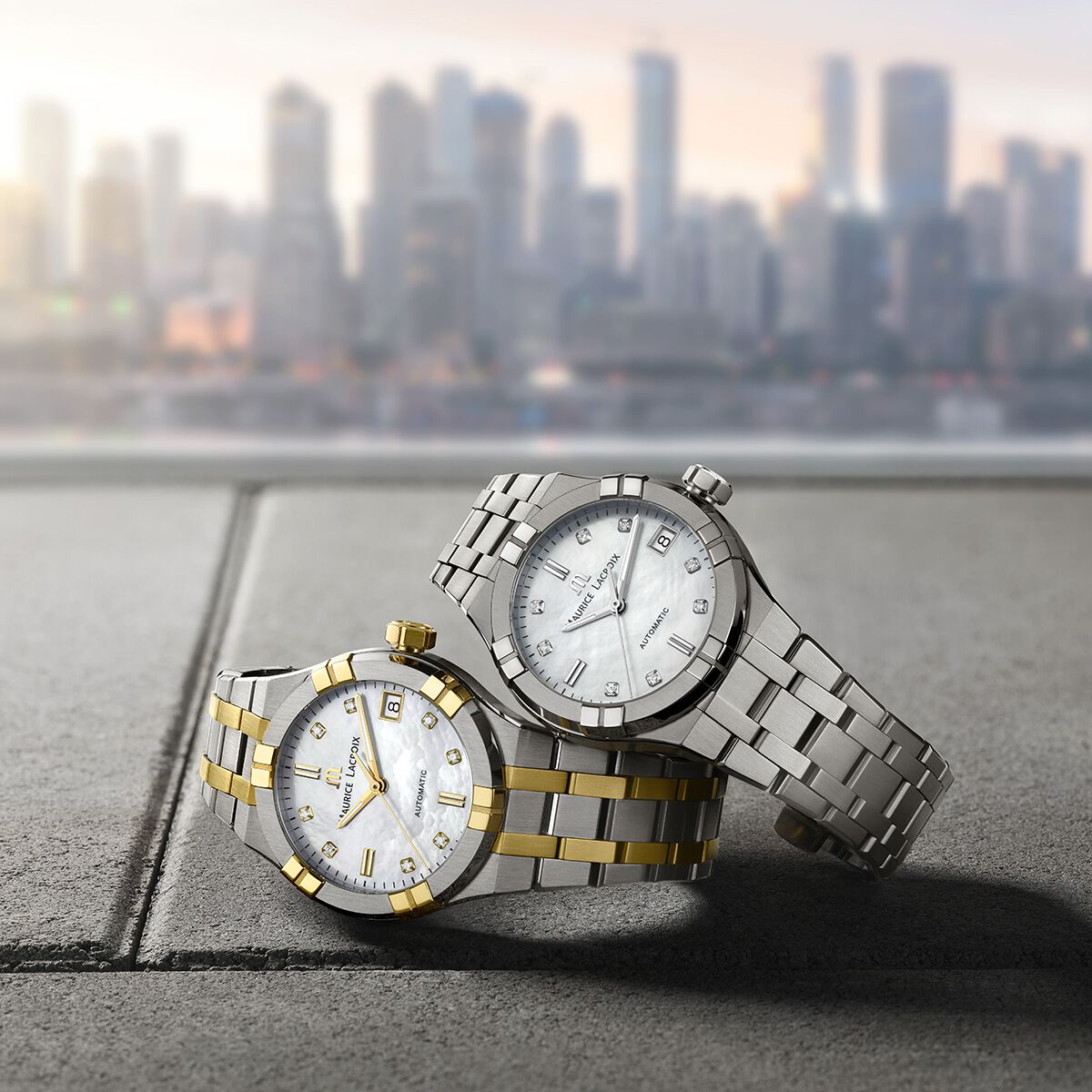 AIKON AUTOMATIC DATE 35MM AIKON collection W. Europe Maurice