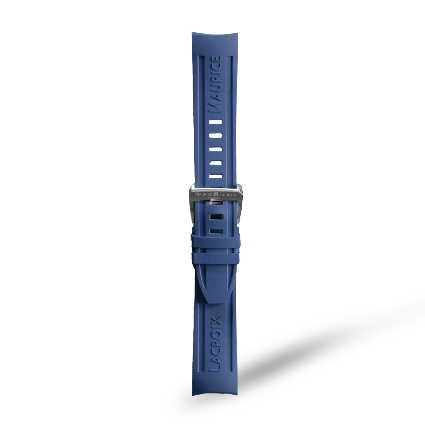 BLUE RUBBER STRAP PONTOS collection International Maurice Lacroix