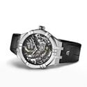 Stahl, SKELETT, Ind. rhodium AIKON AUTOMATIC SKELETON