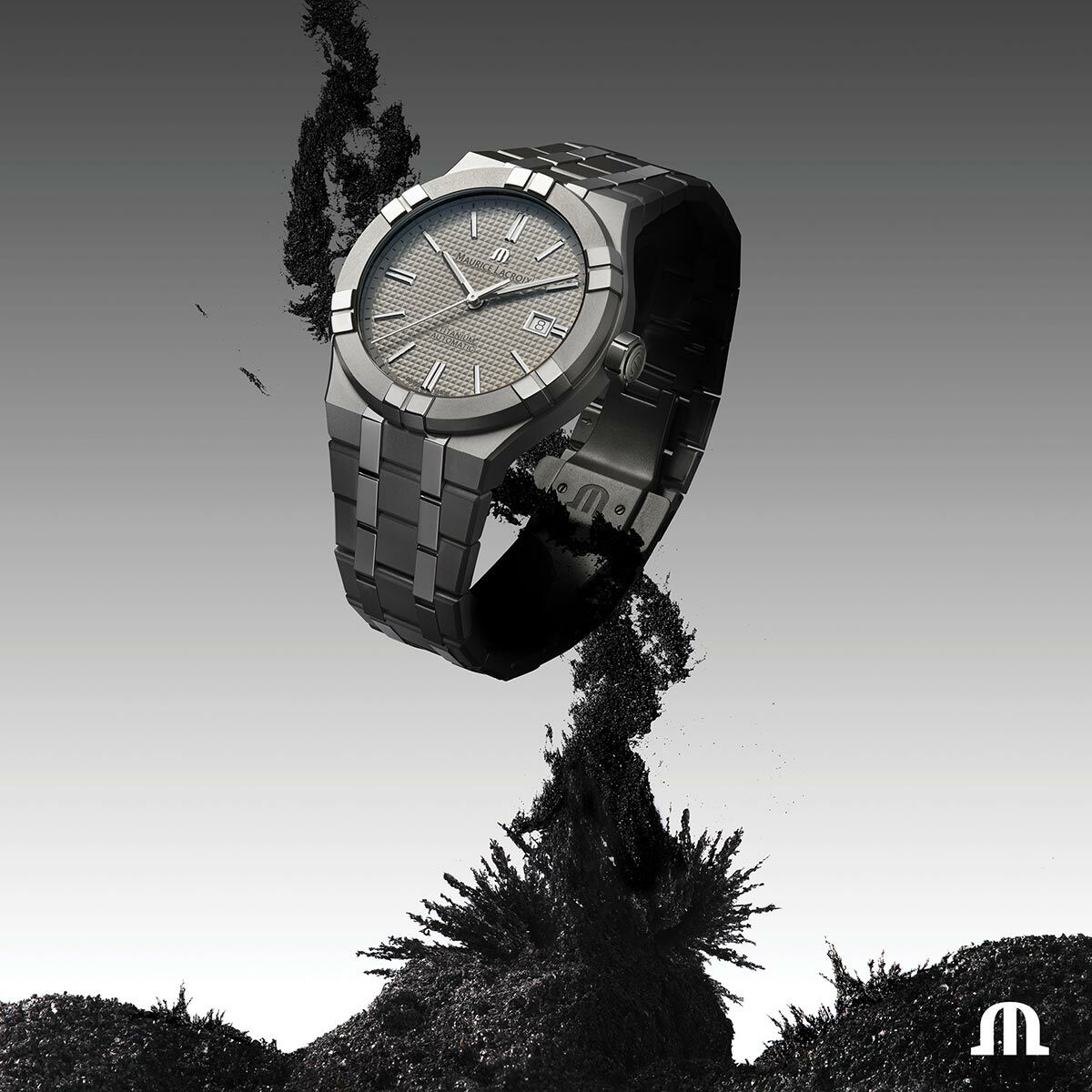 AIKON AUTOMATIC TITANIUM AIKON collection W. Europe Maurice Lacroix