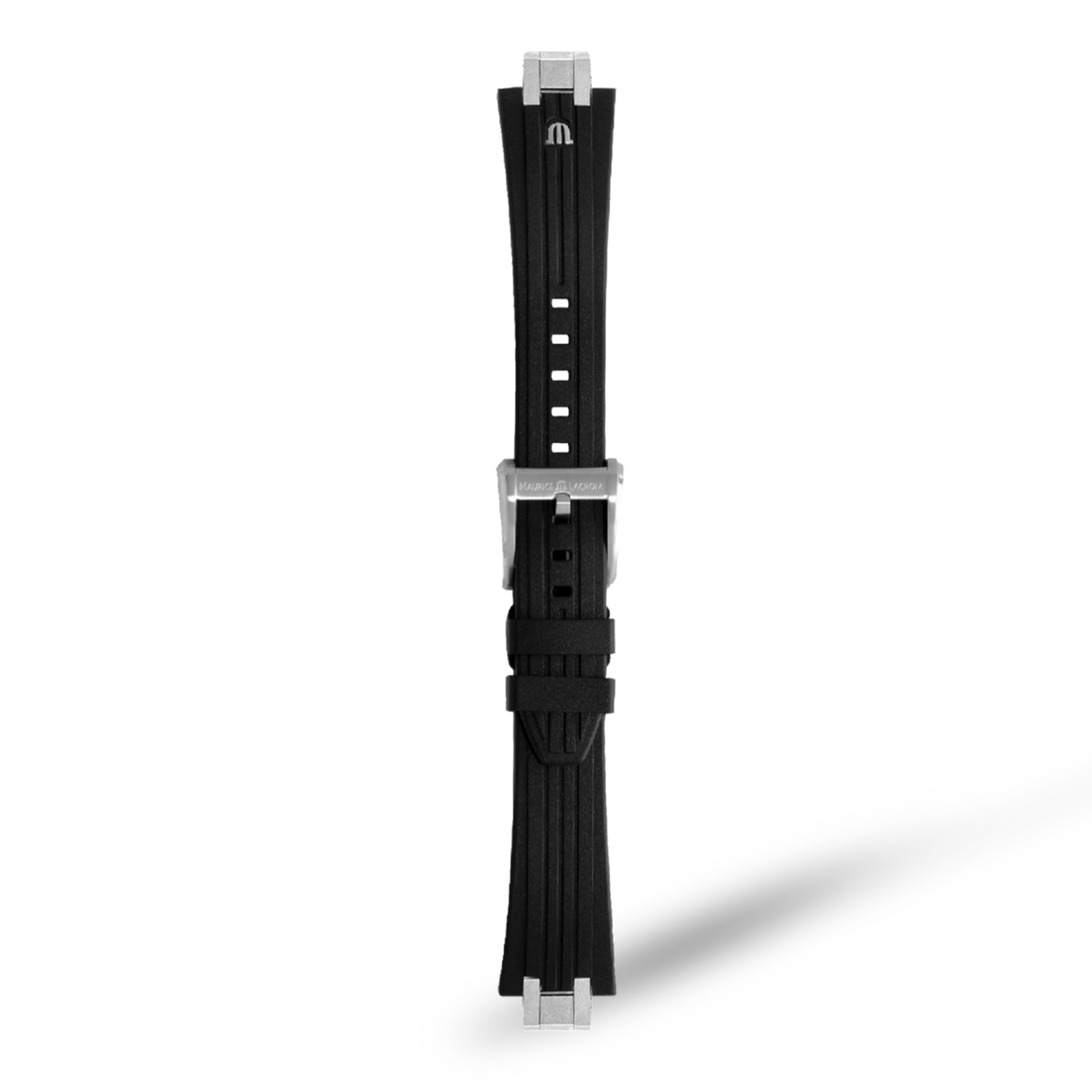 BLACK RUBBER STRAP AIKON collection W. Europe Maurice Lacroix