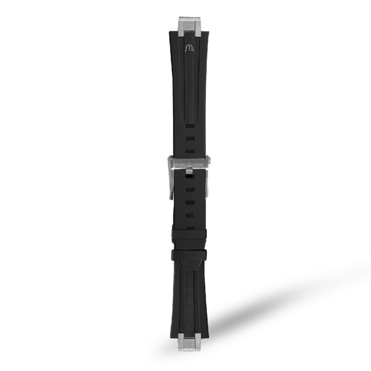 AI6008-KIT-Caout.-Bracelet noir 25/20 BRACELET EN CAOUTCHOUC NOIR