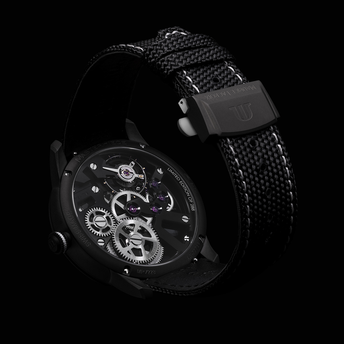 DLC Schwarz, Skelett, LABEL NOIR MASTERPIECE SKELETON LABEL NOIR