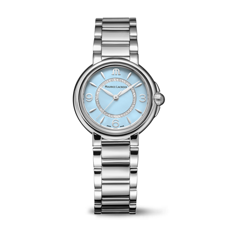 Steel, BLUE, DIA RING, ind.rhod FIABA COLOURS EDITION