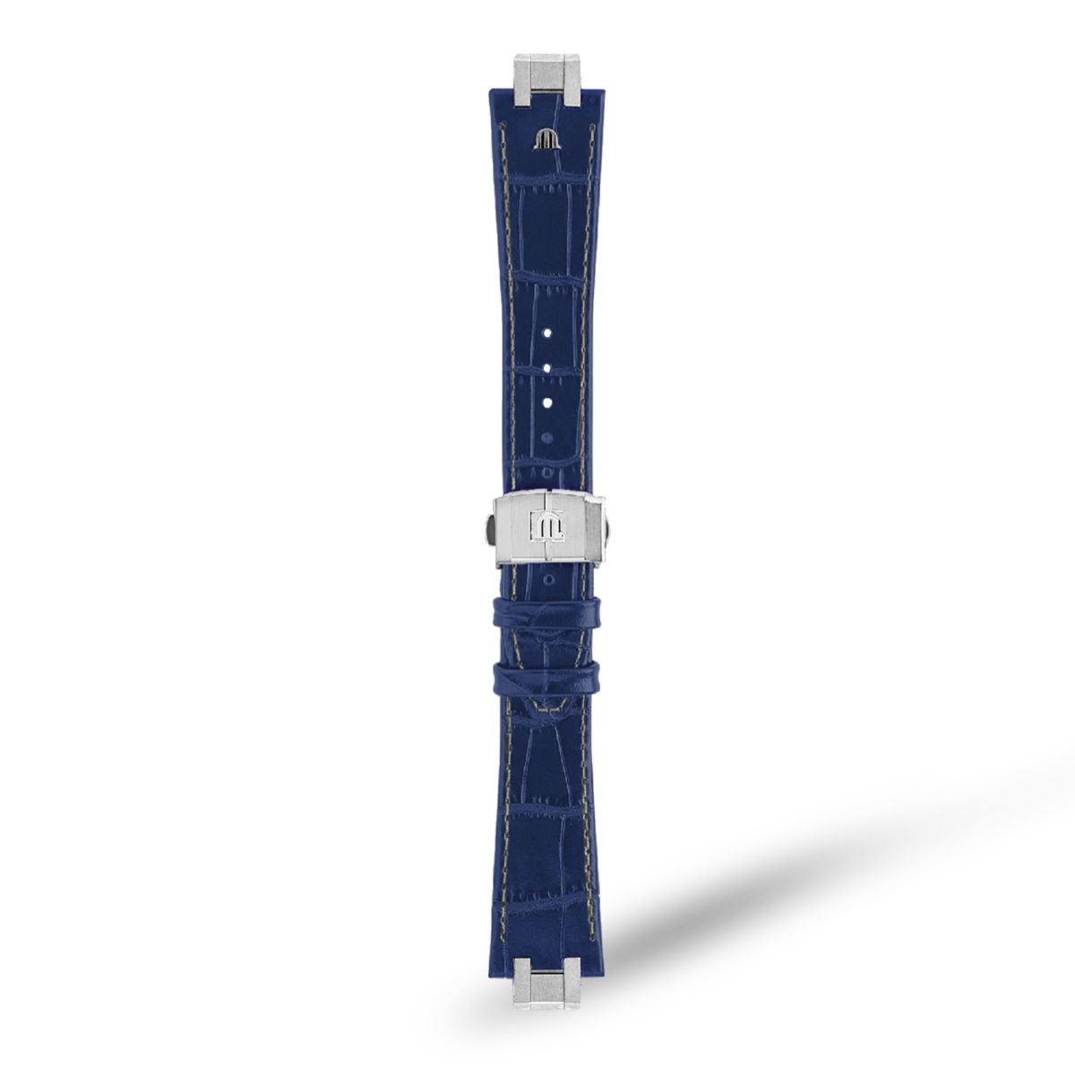 BLUE CALF LEATHER STRAP