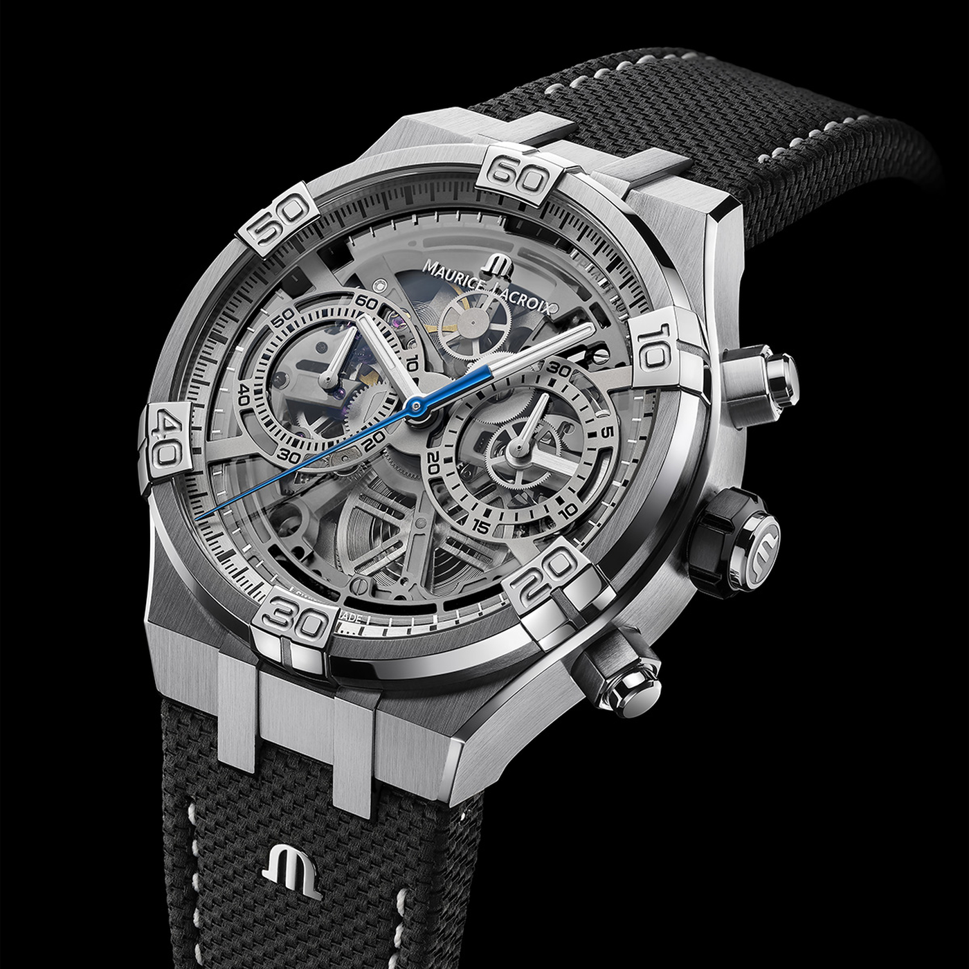 AIKON CHRONOGRAPH SKELETON AIKON collection International Maurice Lacroix