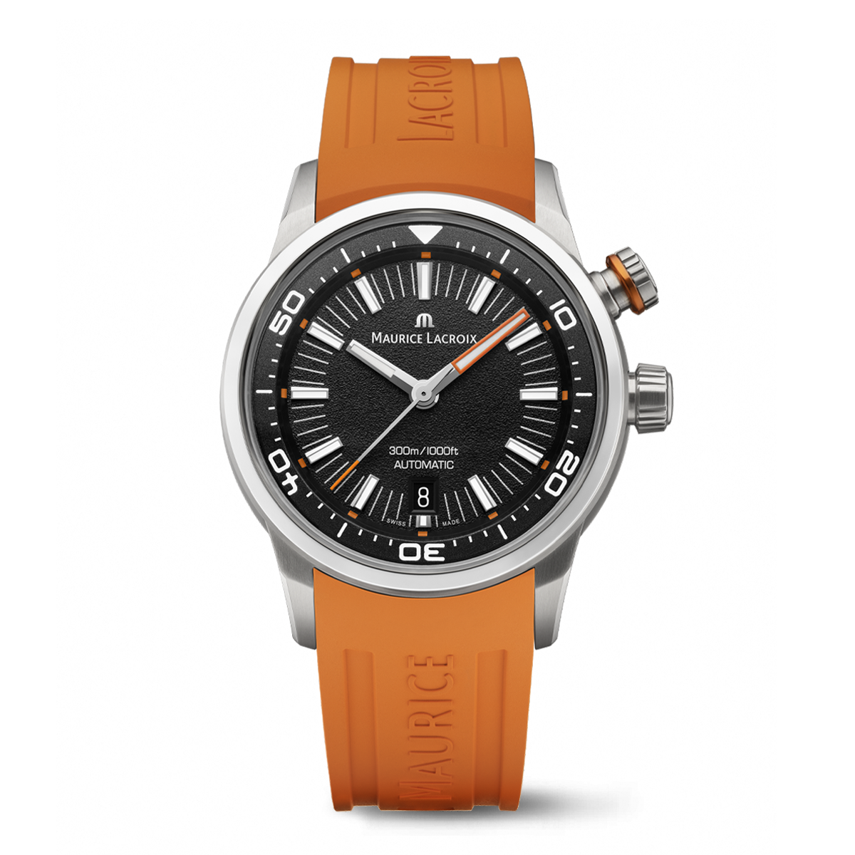 STEEL, RING 2H ORANGE, BLACK, RHOD. PONTOS S DIVER