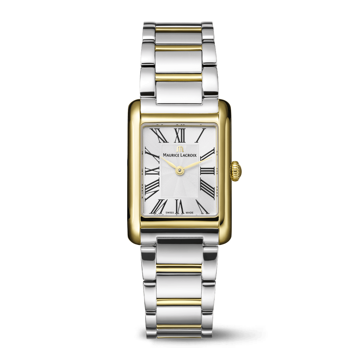 BICO SS/PVD2N,silver,12 ROM.NUMBER black FIABA SQUARE