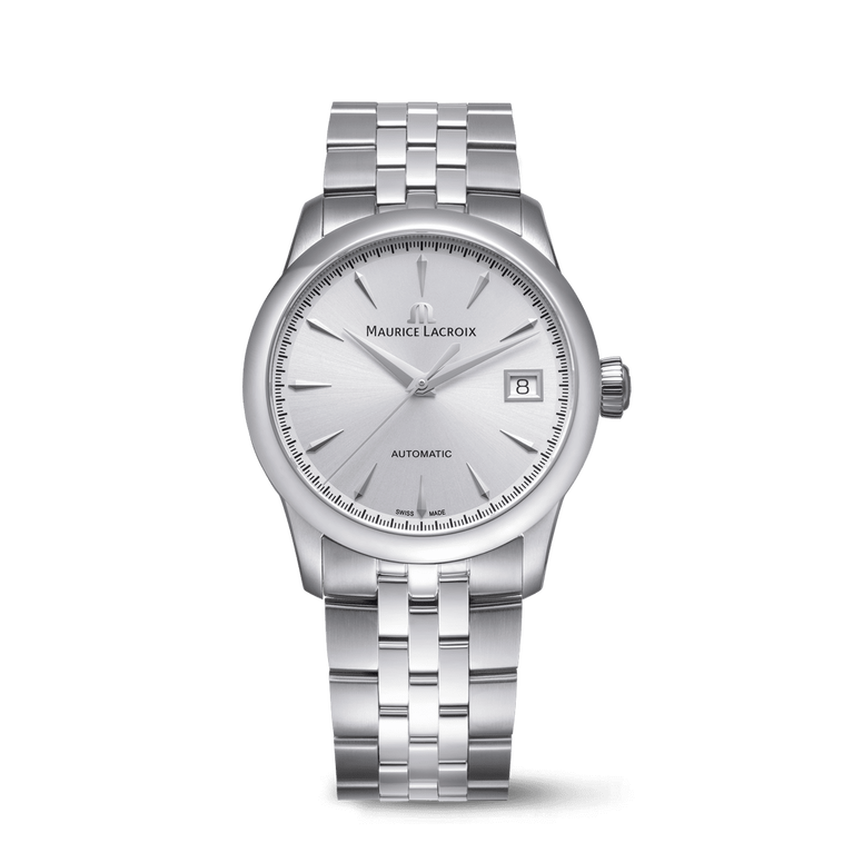 Steel, Silver, index rhodied 1975 AUTOMATIC 36MM