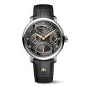 Steel, ANTHRACITE, triple Retrogra. MASTERPIECE TRIPLE RETROGRADE