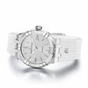 Steel, silver color, index rhodied AIKON AUTOMATIC DATE 42MM