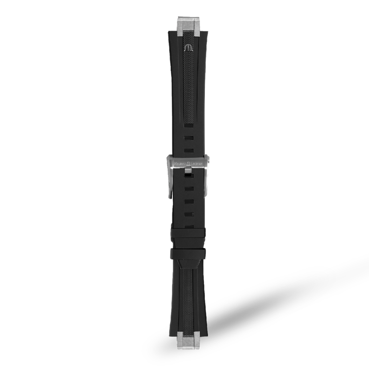 AI6008-KIT-Caout.-Bracelet noir 25/20 BRACELET EN CAOUTCHOUC NOIR