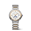 BICO SS/PVD4N,MOP white,DIA.RING,4N,MOON FIABA MOONPHASE 32MM