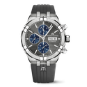 titanium, gunmetal, index rhodied AIKON AUTOMATIC CHRONOGRAPH