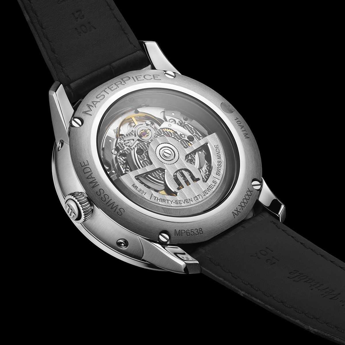Steel, silver, triple Retrograde MASTERPIECE TRIPLE RETROGRADE