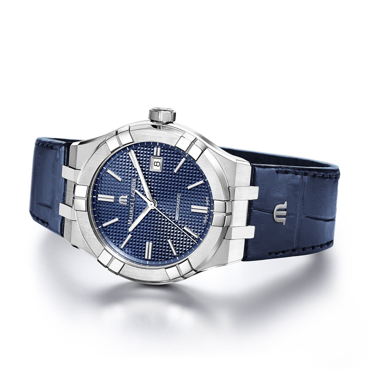 Maurice lacroix aikon shop 42mm automatic blue dial