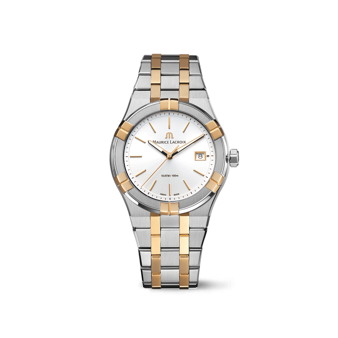 AIKON QUARTZ DATE 40MM AIKON collection Switzerland Maurice Lacroix