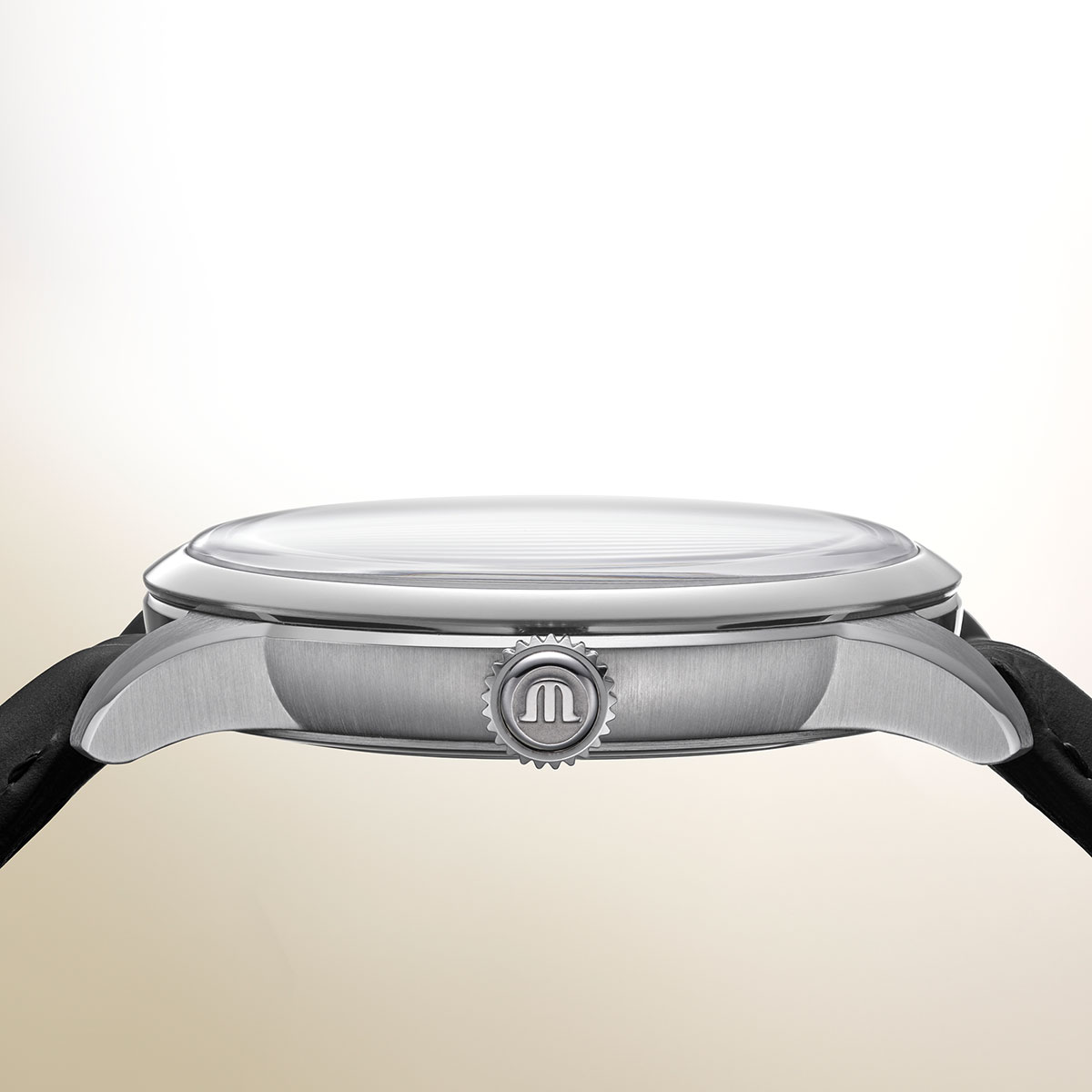 Steel, Silver, index 4N, Jura 1975 AUTOMATIC VAGUES DU JURA GMT