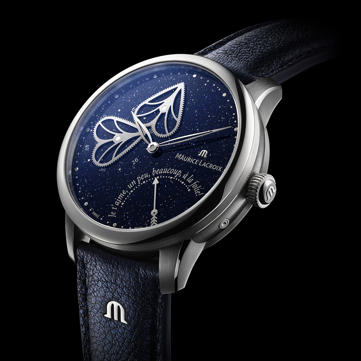 Stahl, blau aventurine, Embrace MASTERPIECE EMBRACE