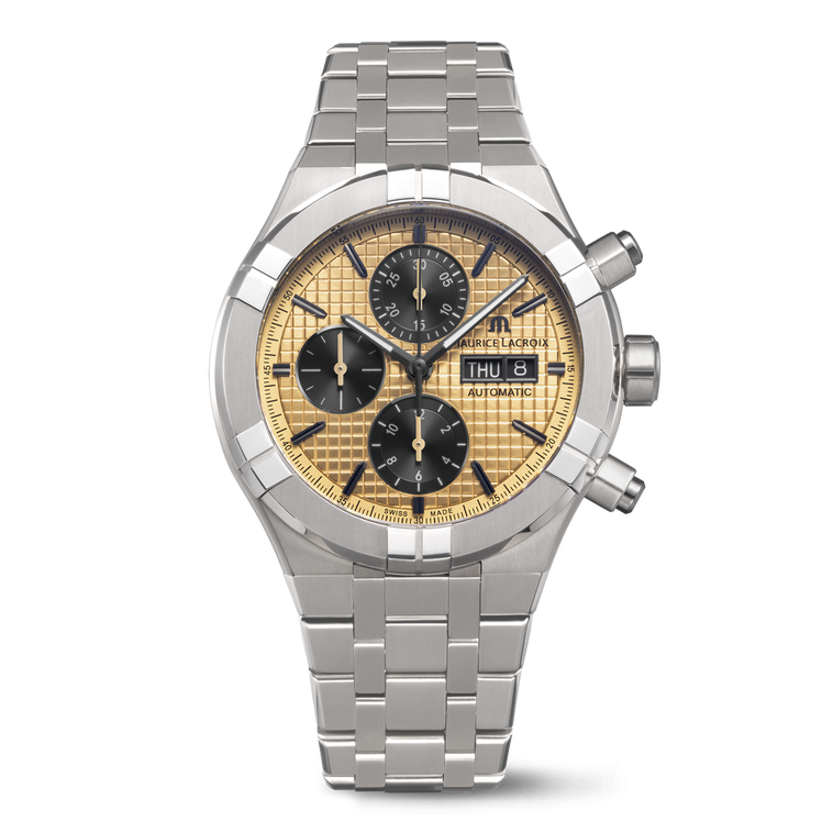 titanium, 4N, index black AIKON AUTOMATIC TITANIUM CHRONOGRAPH