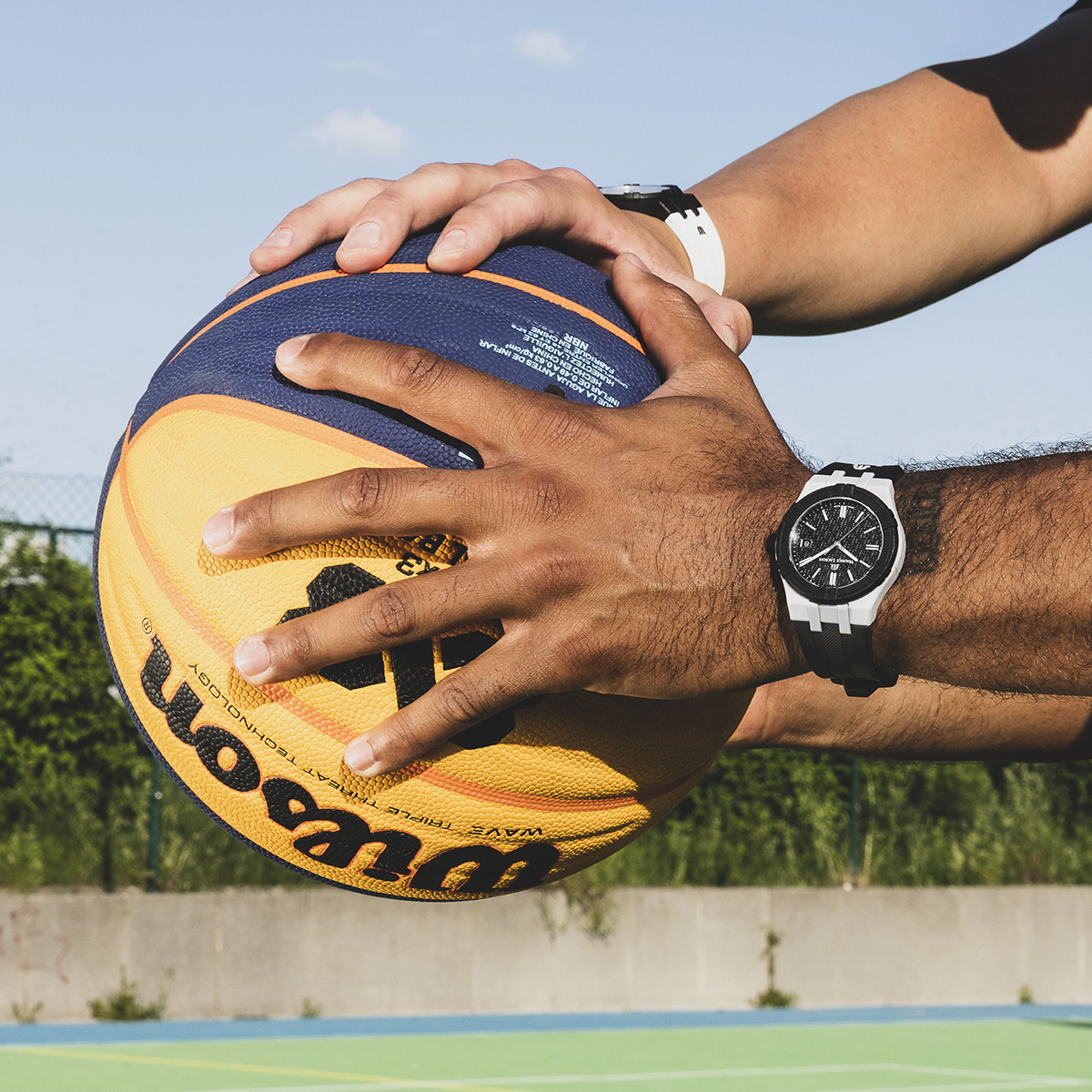 Tide grey/black, 11 ind.grey FIBA AIKON #TIDE 40MM FIBA 3X3