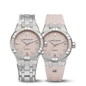 Stahl,rosa,Index rho.,8 Diam., ltd AIKON AUTOMATIC LIMITED SUMMER EDITION 35MM