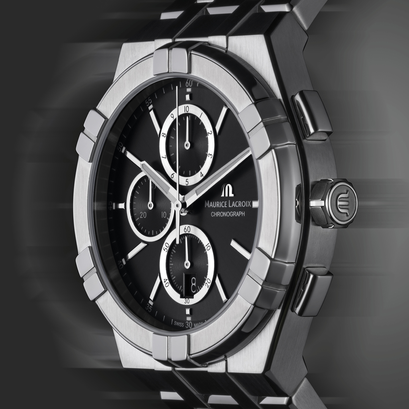 AIKON QUARTZ CHRONOGRAPH AIKON collection International Maurice Lacroix