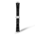 BLACK CALF LEATHER STRAP