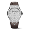 Steel, silver color, index rhodied AIKON AUTOMATIC DATE 42MM