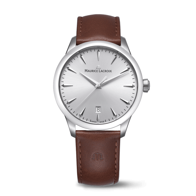 Steel, Silver, index rhodied 1975 QUARTZ 39MM