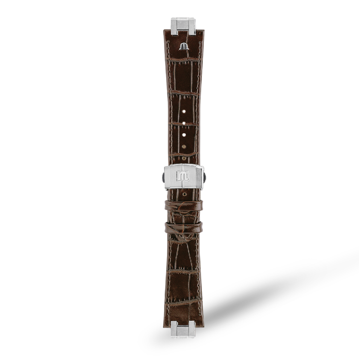 BROWN CALF LEATHER STRAP - AIKON collection - International