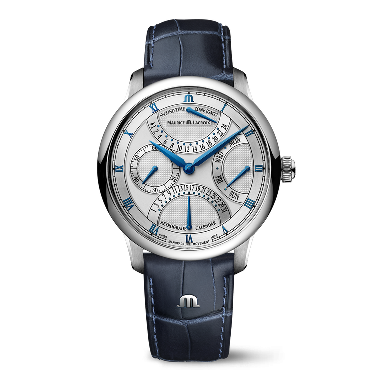 Steel, silver, triple Retrograde MASTERPIECE TRIPLE RETROGRADE